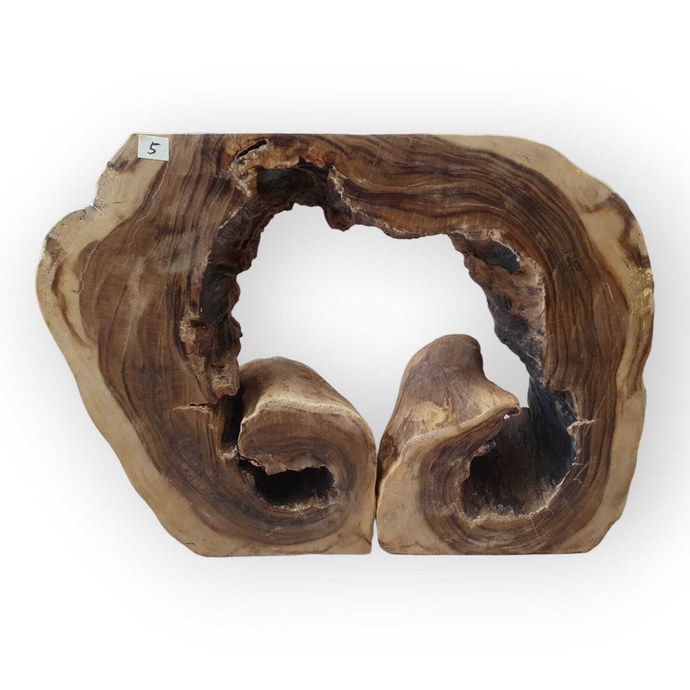 Kinaree Sideboard Solid Acacia Wood Live Edge Console Table Thailand