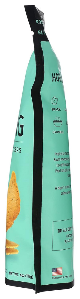 , Crackers Toasted Corn Everything, 4 Ounce