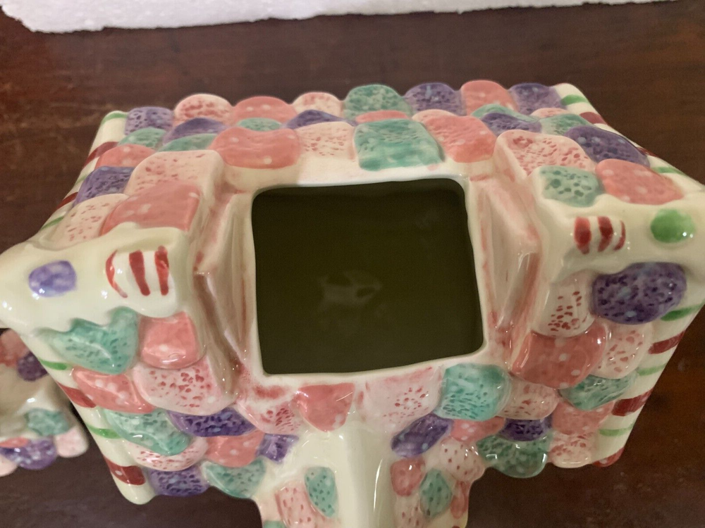 Fitz & Floyd Candy Lane Express Teapot NIB