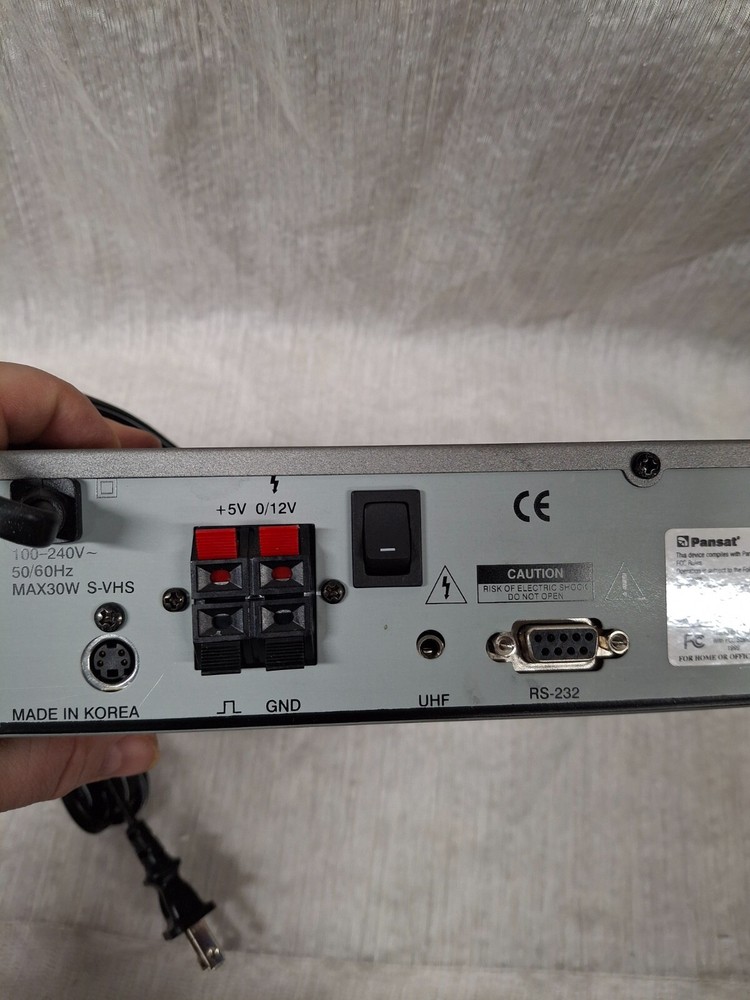 Pansat 2100A Digital Video Broadcasting Satellite Receiver in Box