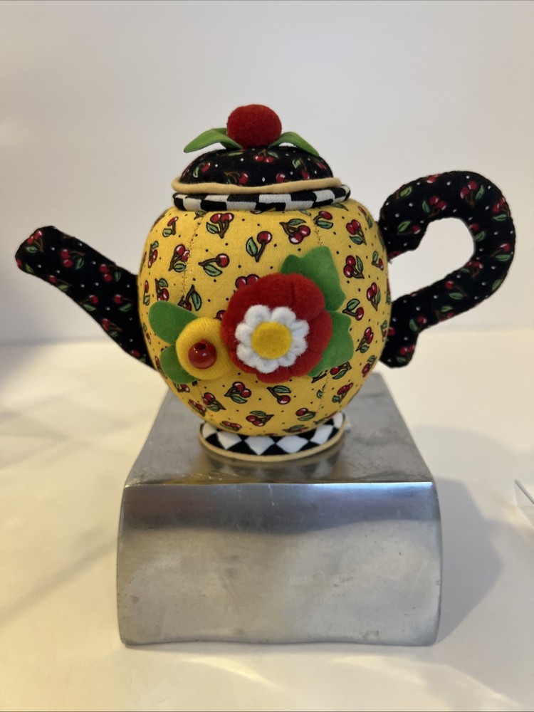 Mary Engelbreit Teapot Pin Cushion 2001