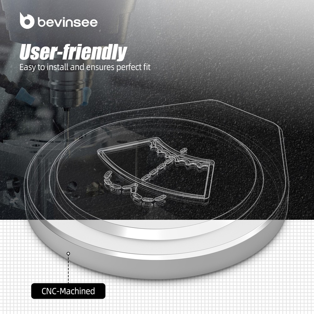 BEVINSEE Windshield Washer Fluid Reservoir Cap For BMW E90 E91 E92 E93 2005-2013