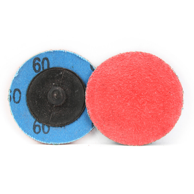 200 Pack - 2" Inch 60 Grit Ceramic Quick Change Sanding Discs Type R Roloc