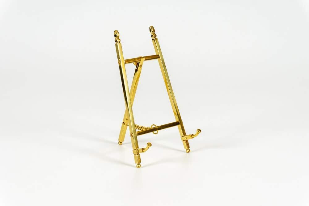 Brass Easels, Decorative Display Easels (7 Inches High)