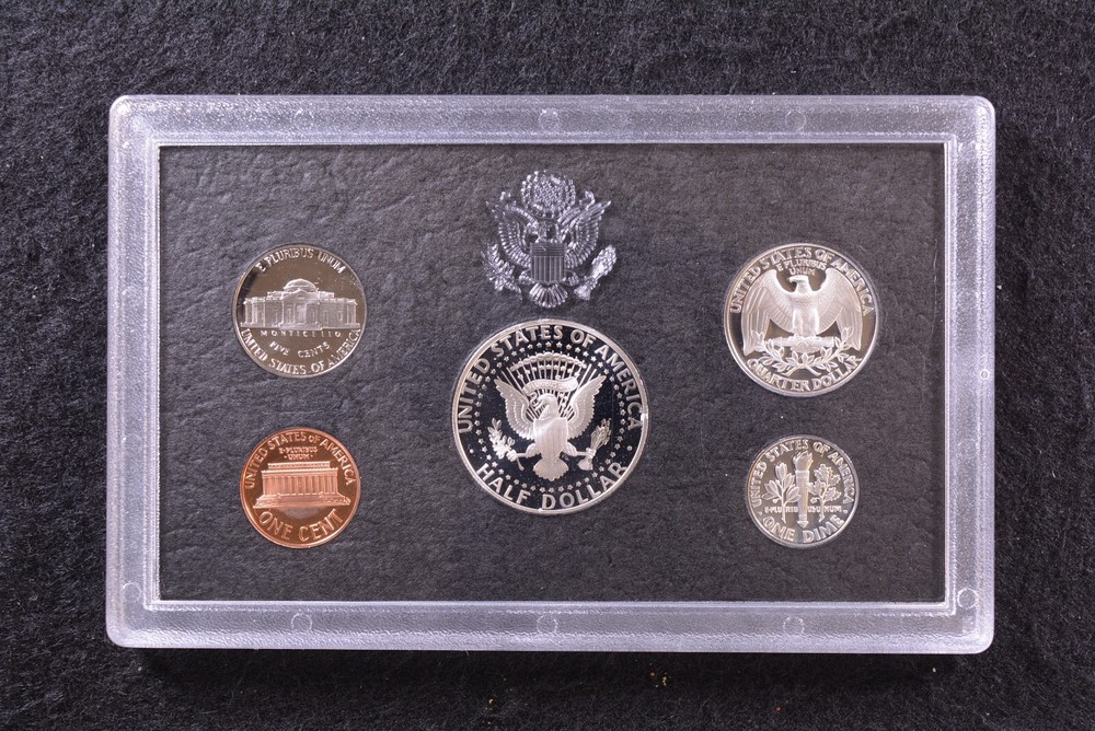 1997 Silver Proof Set w/ Box & COA