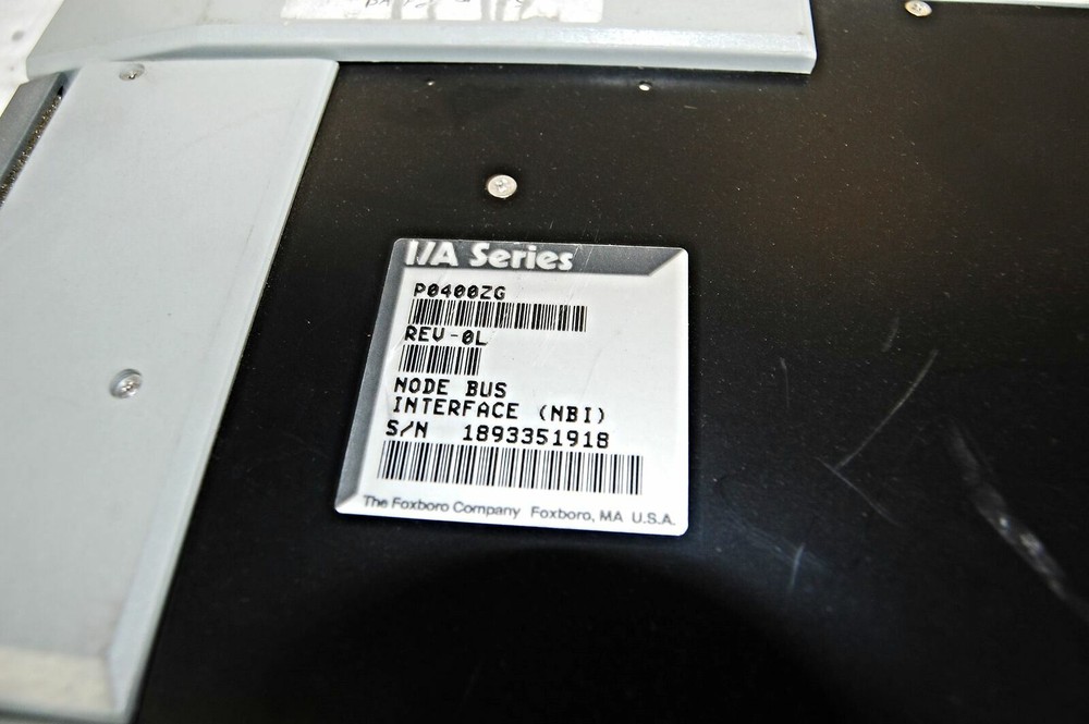 Foxboro P0400ZG INTERFACE MODULE NODEBUS