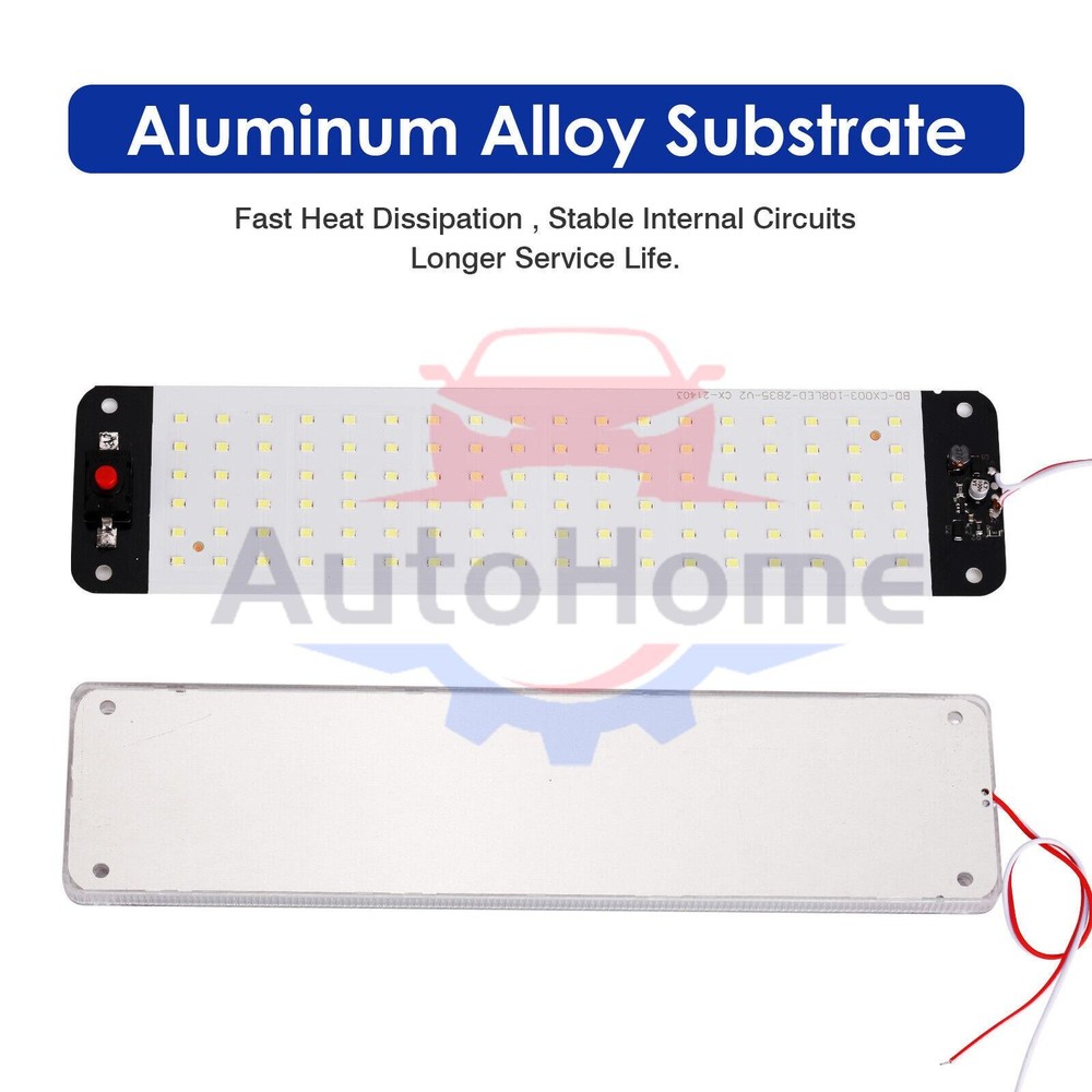 4 Pcs 12V LED RV Ceiling Dome Light LED Interior Lighting for Trailer Camper RV