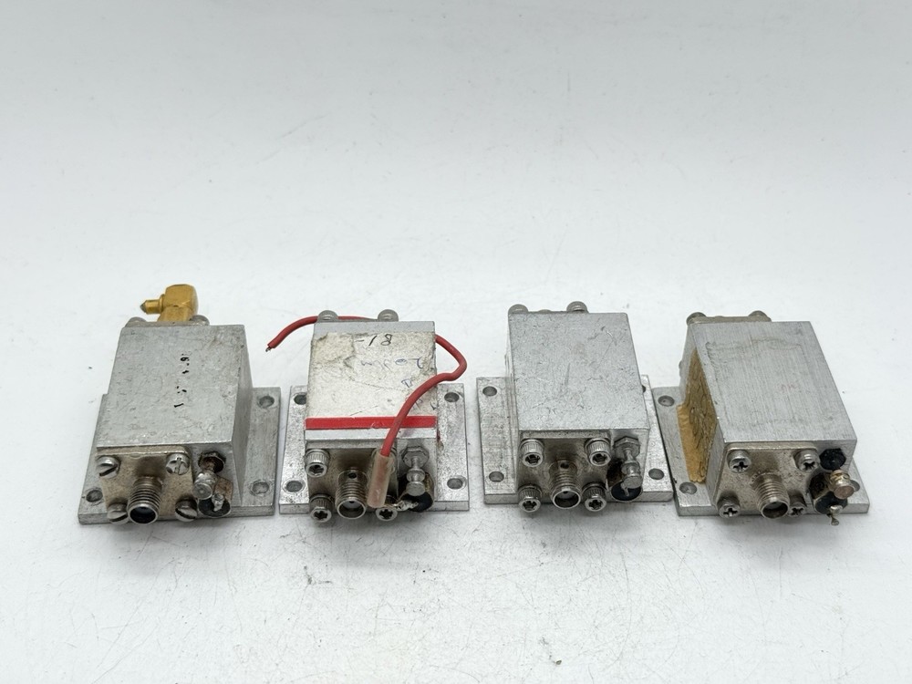 Lot of 4 RF Microwave Amplifier Modules