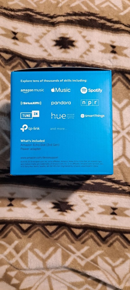 Amazon Echo Dot 3rd Generation Bundle Smart Plug - Heather Gray