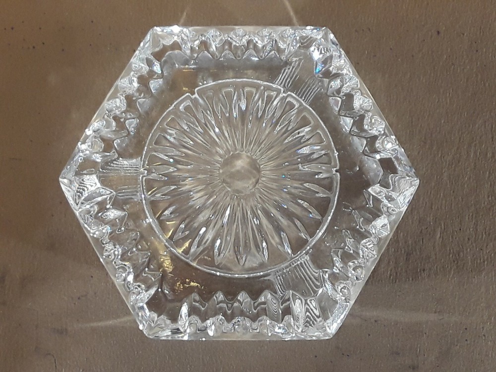 Vintage Crystal Ashtray