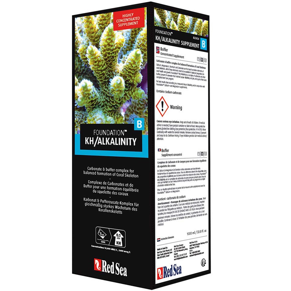 Red Sea Foundation ABC Supplements Complete Pro Pack Calcium Magnesium KH
