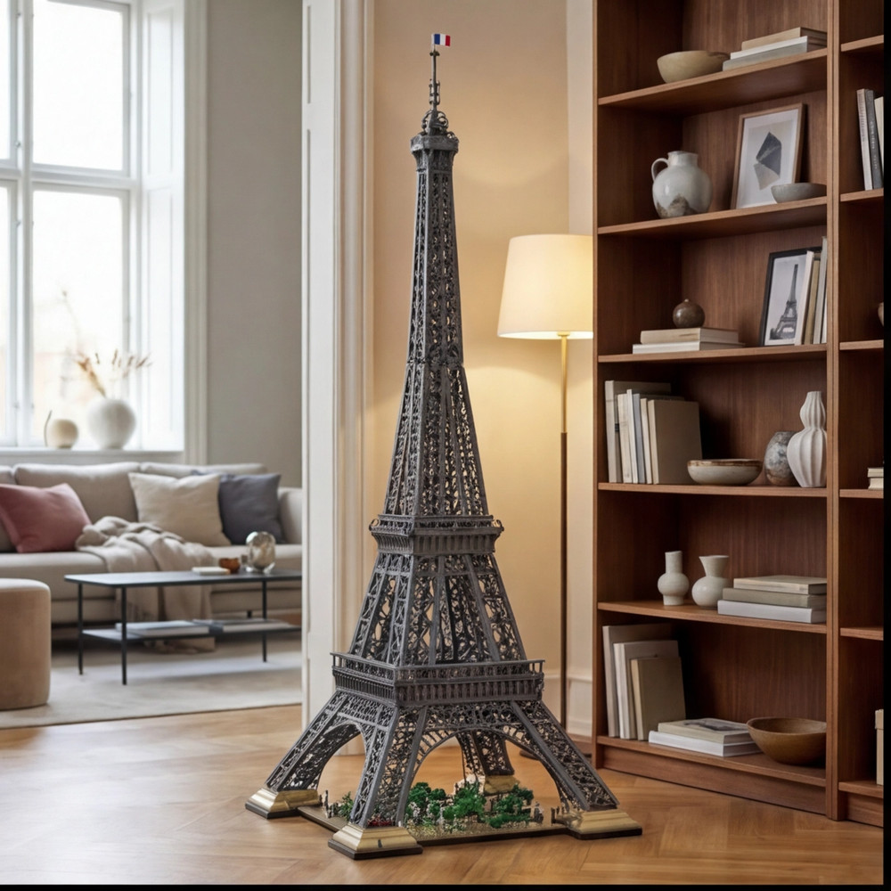 1.5m Eiffel Tower 10307 10001PCs Paris Architecture Model Building Assembly Kit