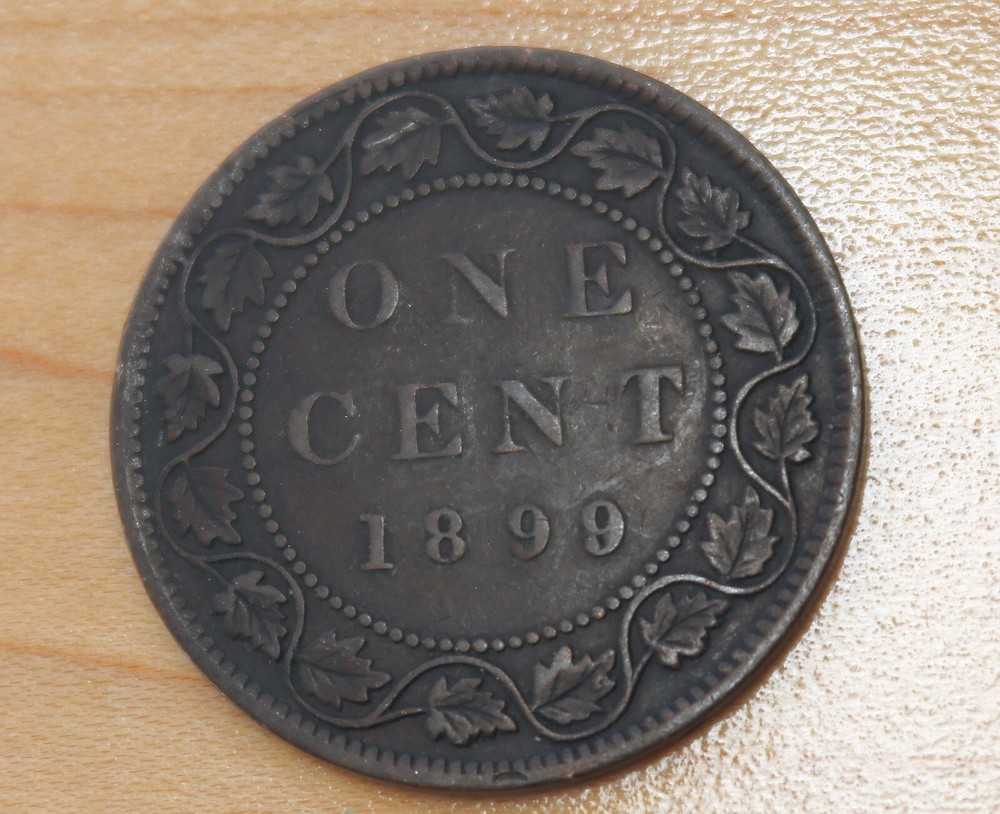 1899 Canada 1 Cent Victoria
