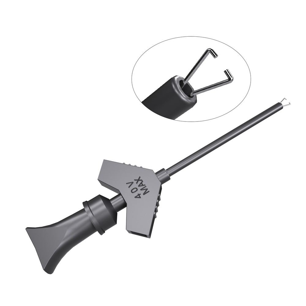 SMD IC Test Hook Clips 10PCS 10 Colors for Logic Analyzer, Electronic Testing