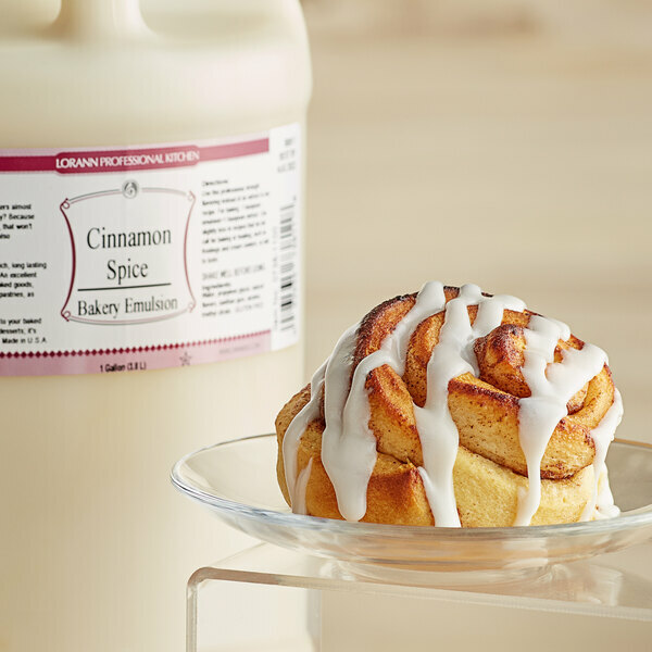 LorAnn Oils 1 Gallon Cinnamon Spice Bakery Emulsion