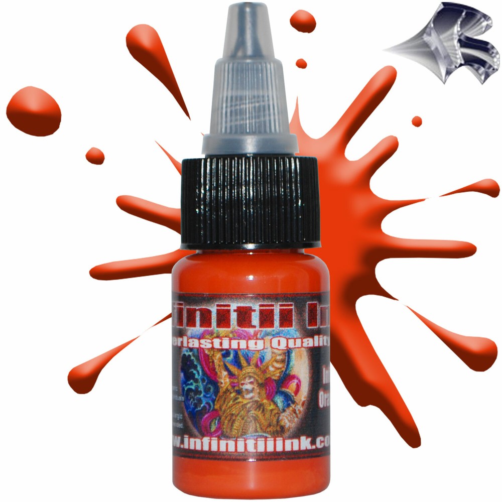 Infinitii Orange Burst Tattoo Ink 1/2 oz