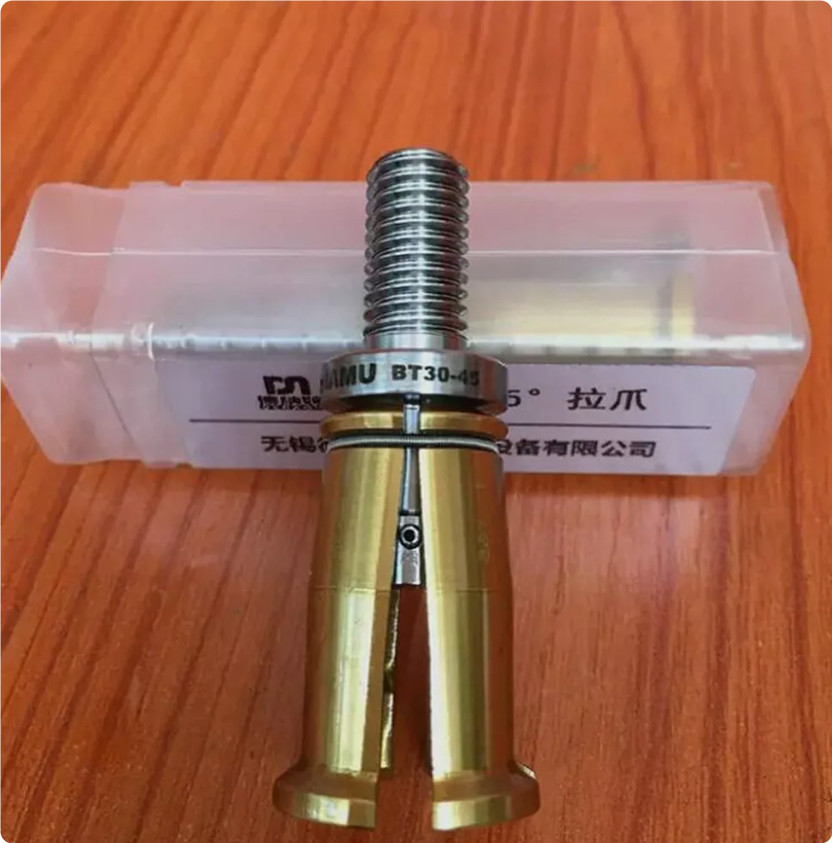 BT30 4 Petal Clamp Pull Claw Tools CNC Spindle 45 Degree Outer Screw Pull Parts
