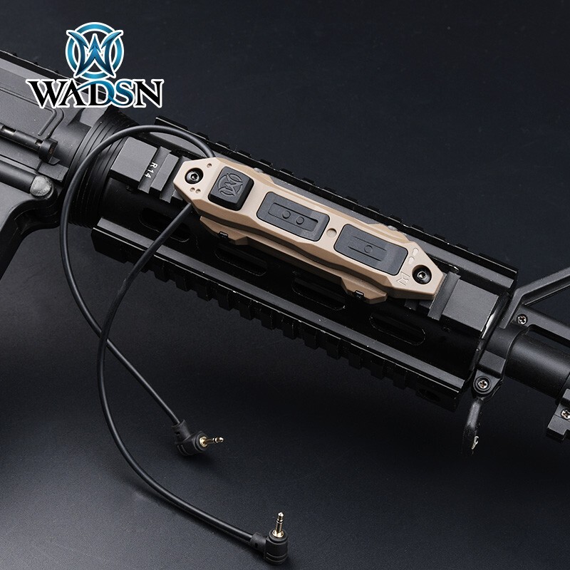Tactical Augmented Remote Dual Switch Remote Control for DBAL PEQ M600 M300 Lamp
