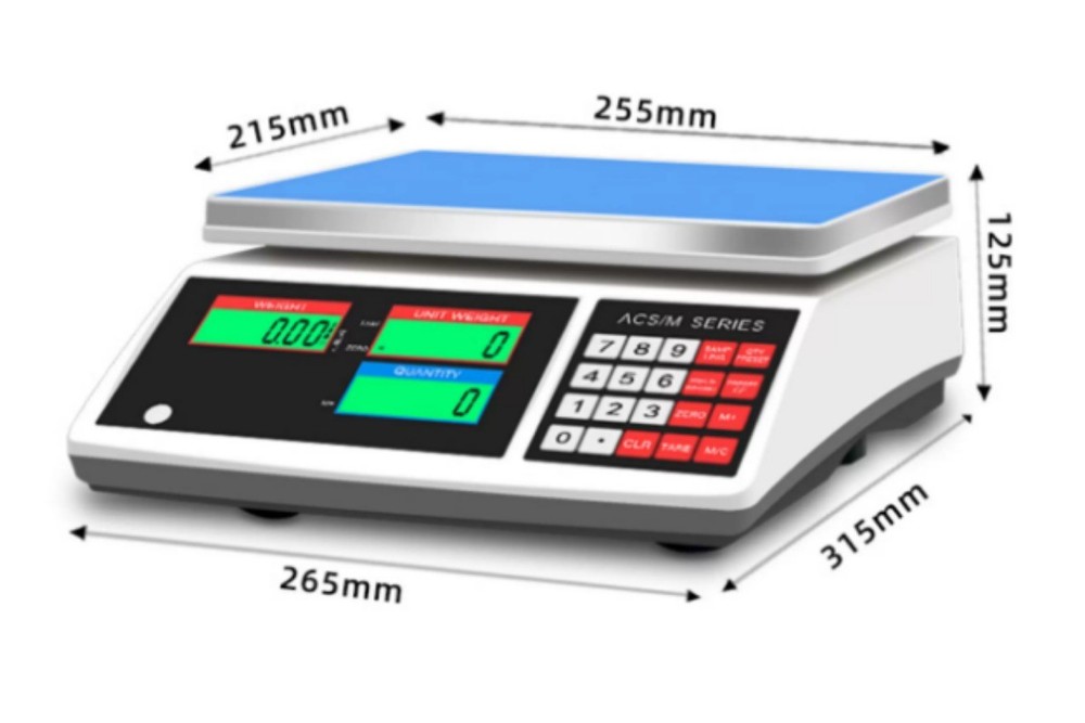 110V Precision Electronic Bench Scale: High-Precision Multifunctional Scale