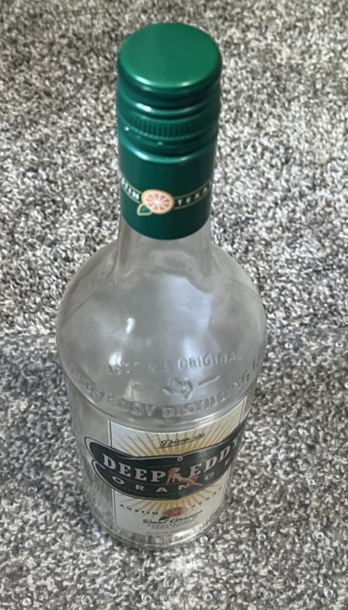 Deep Eddy - Orange Vodka - Empty Bottle - 750ml