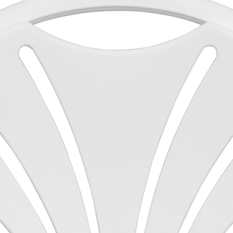White Plastic Folding Chair
