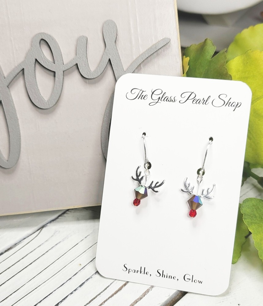 2022 Edition Rudolph Silver Earrings