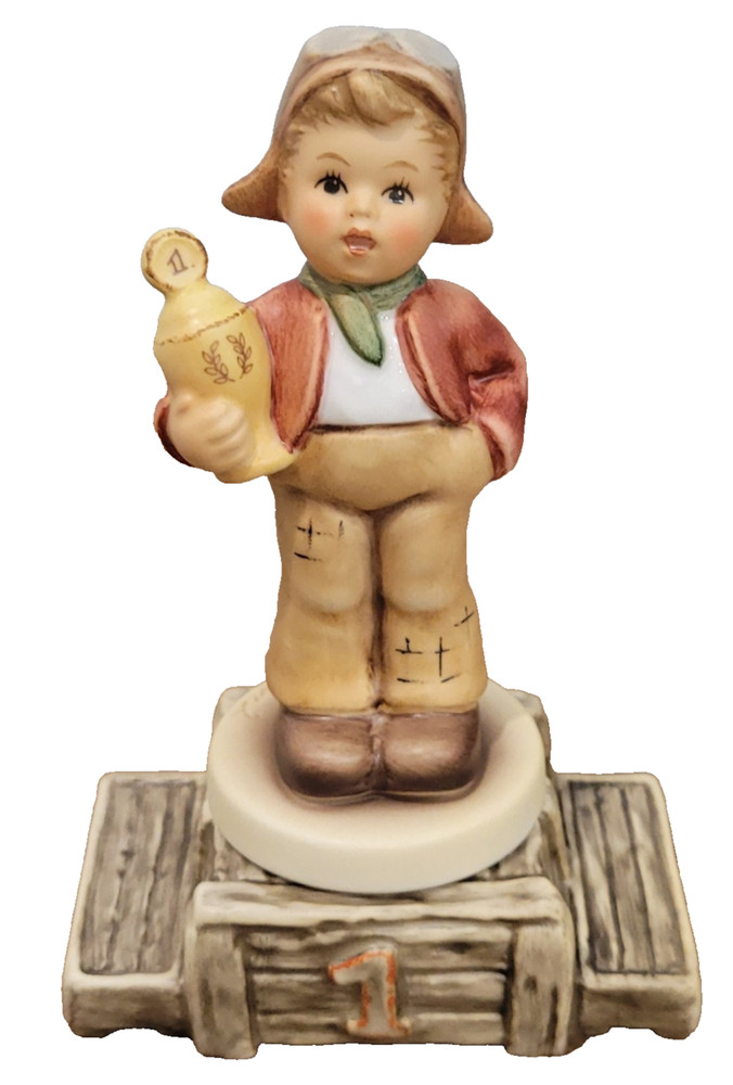 Hummel HUM 2357 First Place Set 2 Pc Figurine Germany With Box