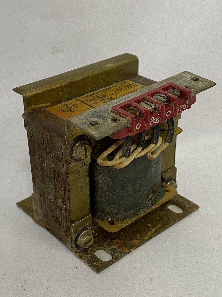 Control Transformer 50VA 50/60HZ 208v