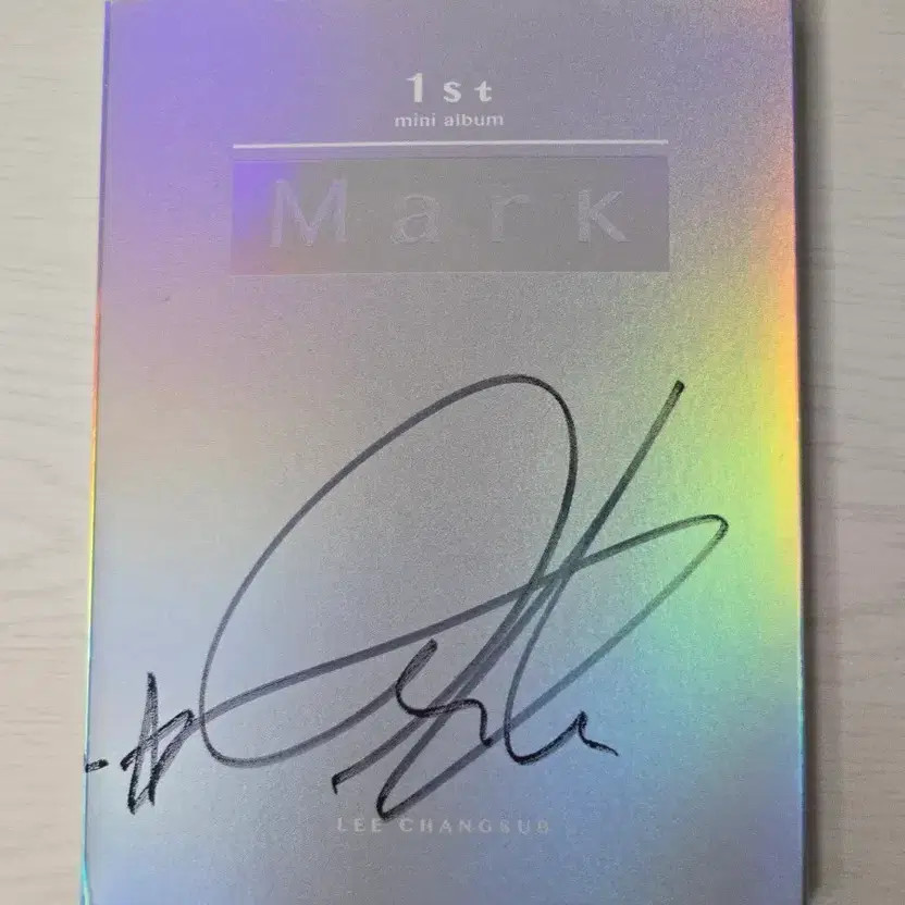 Lee Chang Sub Mark Signed Album 2018 Limited Edition