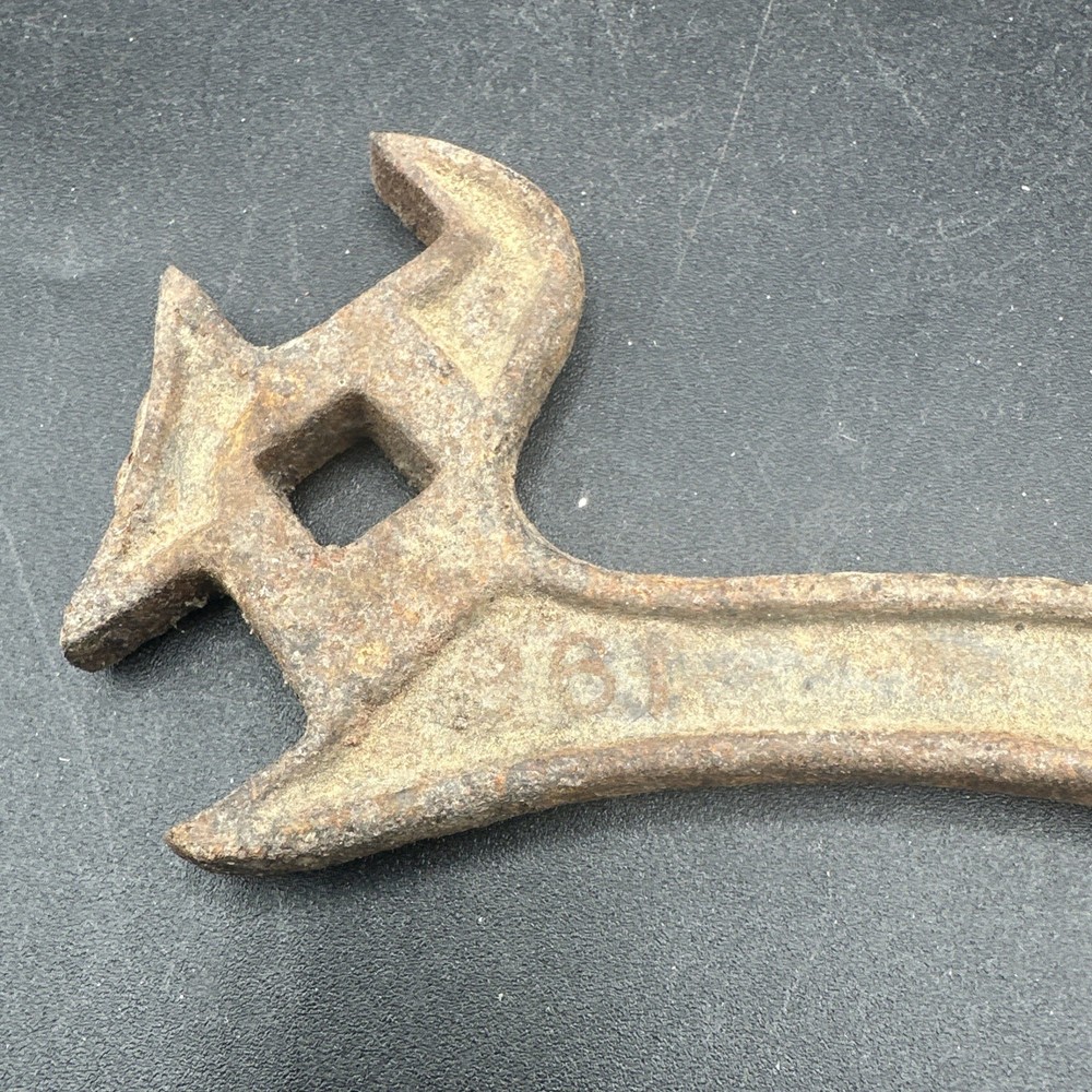 Antique John Deere Farm Implement Wrench Rusty Vintage Tractor Tool