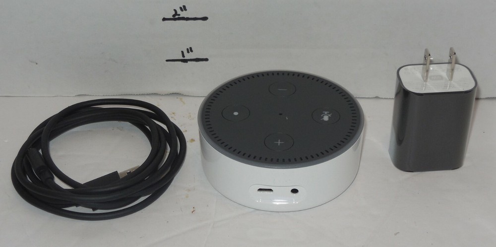 Amazon Echo Dot 2nd Generation White Smart Speaker with Alexa Built In