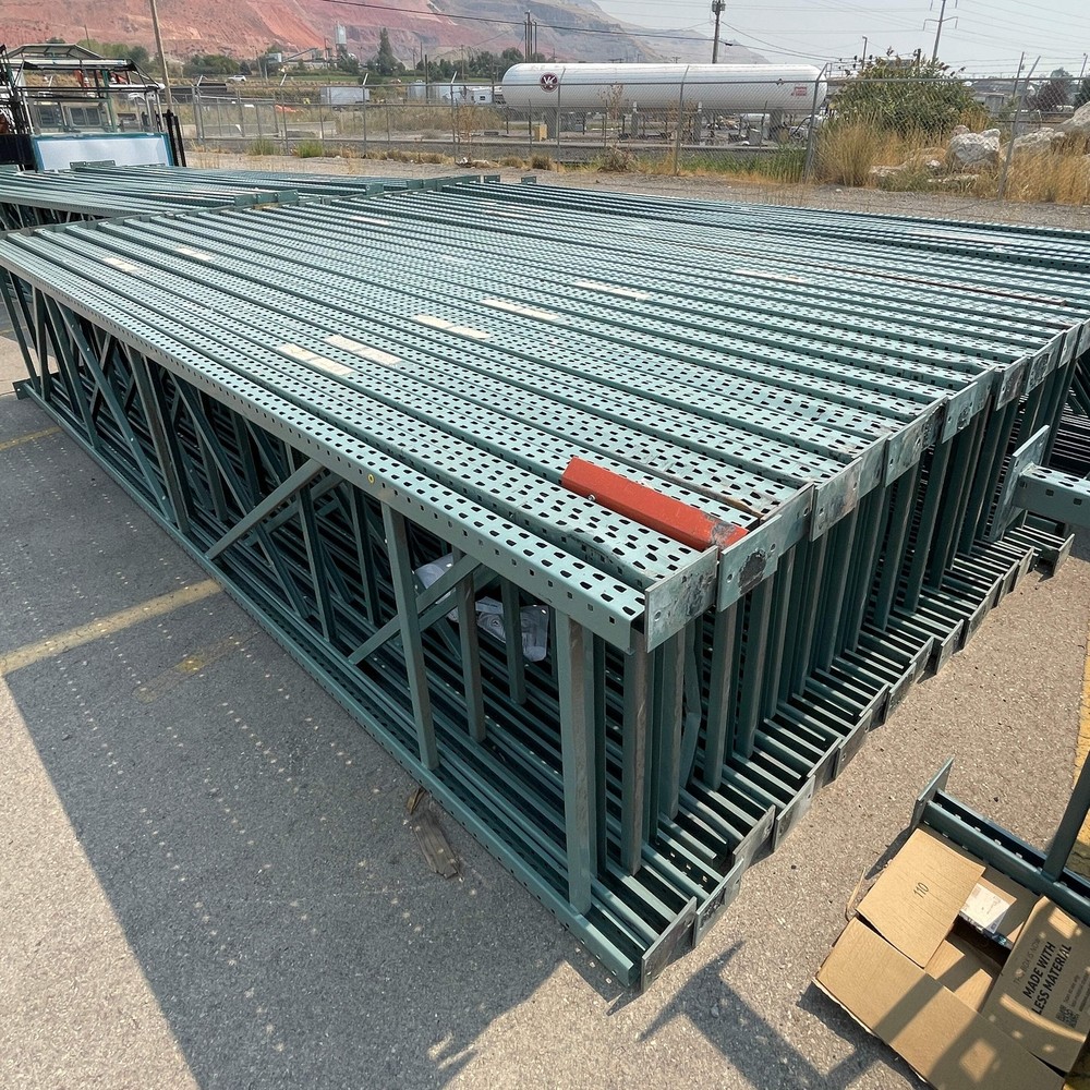 INTERACK Pallet Rack Upright Teardrop Style (Round & Angular) 192”H x 42”D (Pre-