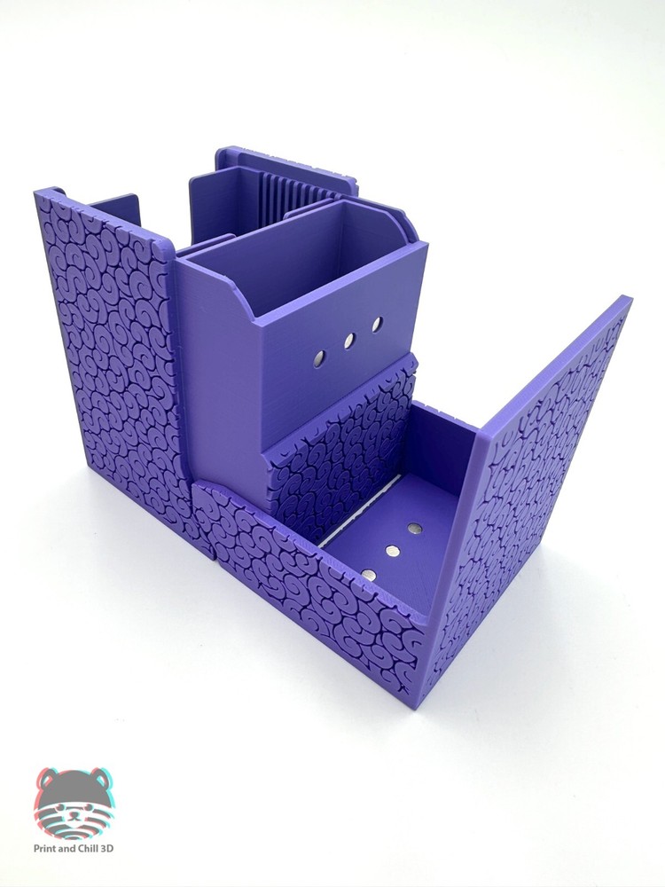 One Piece TCG Gum Gum Devil Fruit Pattern Luffy Magnetic Deckbox + MINI SNAP