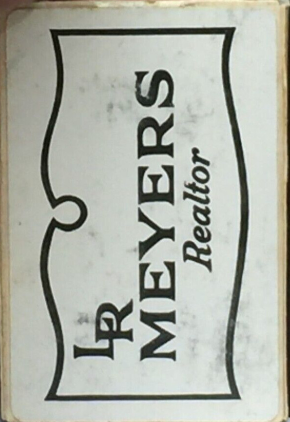 LR Meyers Realtor Playing Cards