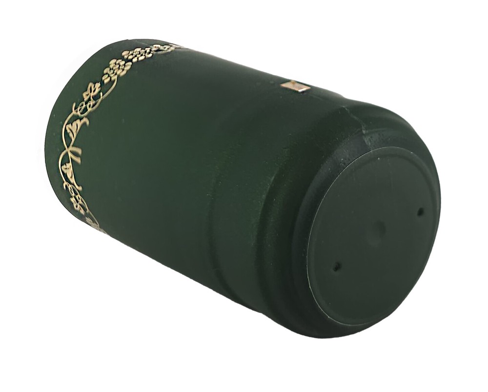 Home Brew Ohio Green With Gold Grapes PVC Shrink Capsules 30 count