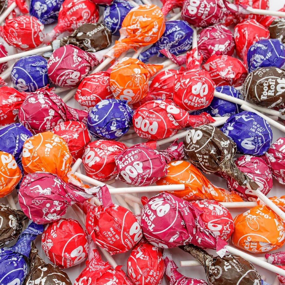 Tootsie Roll Pops - Assorted Flavors - Fresh Bulk Candy - Choose Sizes