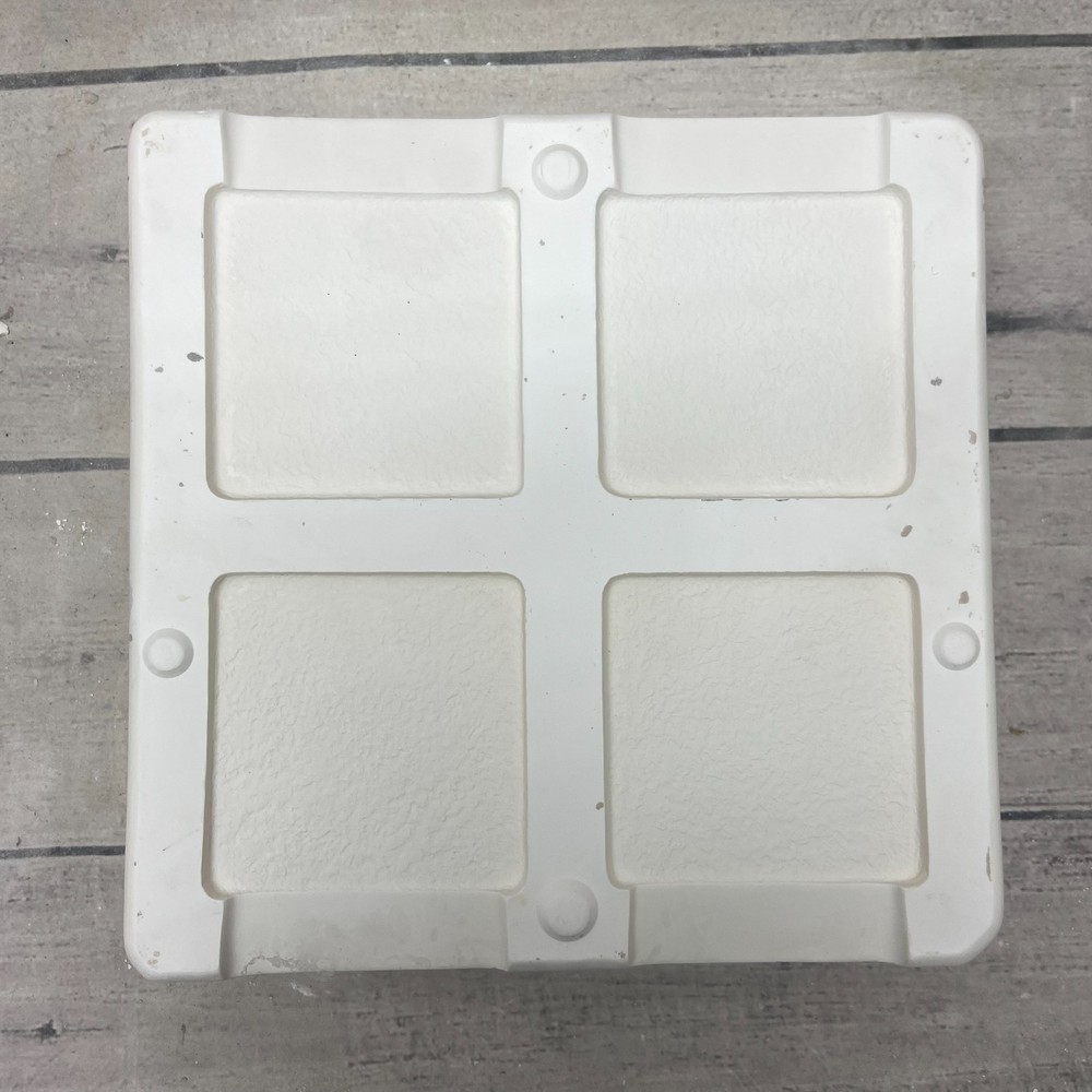 Unbranded Ceramic Casting Mold Vinyard Impressions Coasters #MD-2284