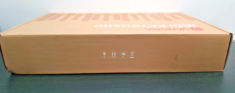 Vangoa - MIDI Keyboard Controller - 25 Keys - VMK25 - Black - OpenBox