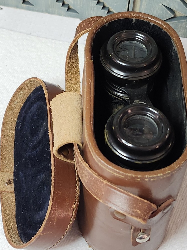 Antique Binoculars with Original Case