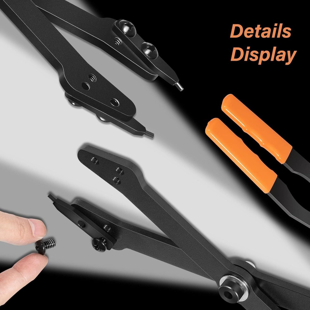 for GM Lang Tool Internal Retaining Ring Pliers with Interchangeable Tips 26"