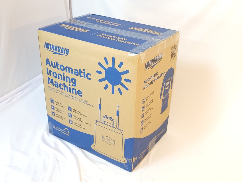 Automatic Hot Air Ironing Machine, Clothes Iron Steamer, Read Condition Missing