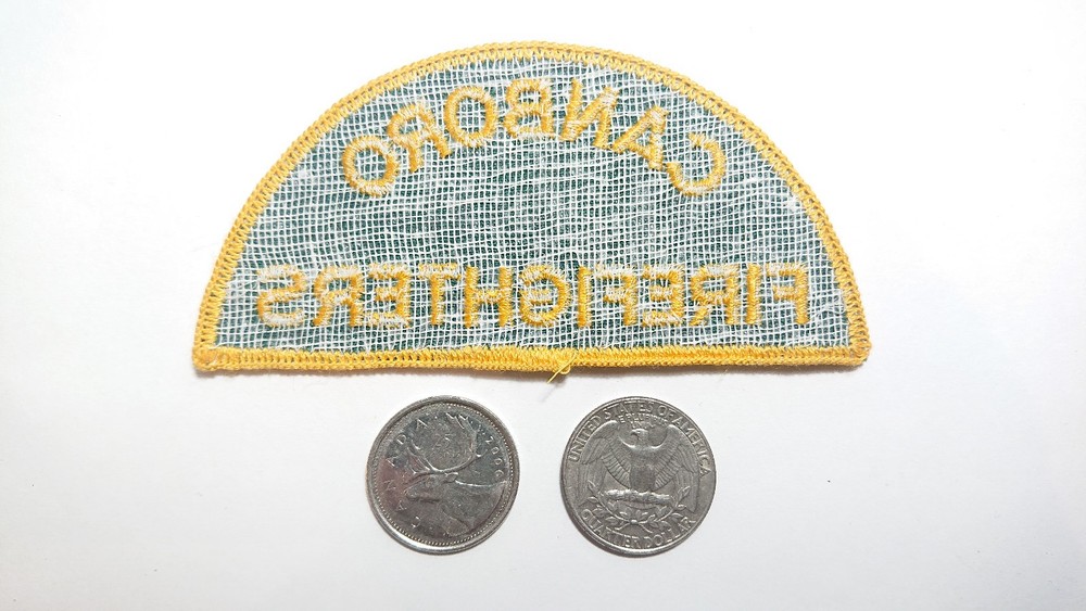 Canboro Firefighters Ontario Patch Badge Crest
