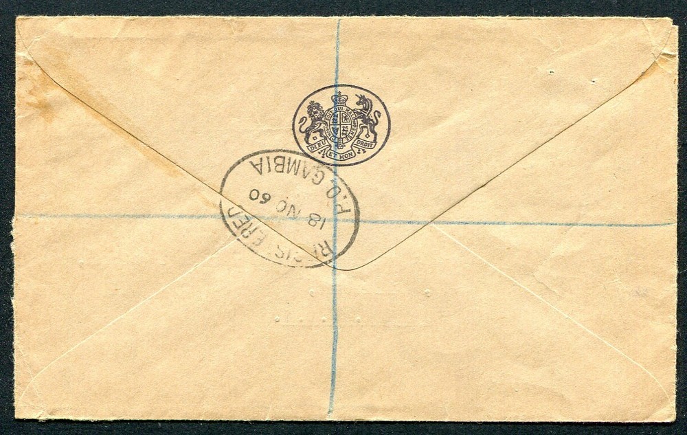 GAMBIA: (17166) ELECTRICITY POSTMARK/CANCEL/COVER