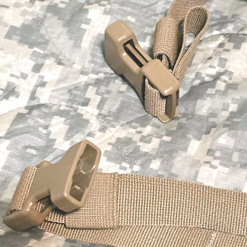 NEW USMC TAPS PANEL SHOULDER STRAPS COYOTE