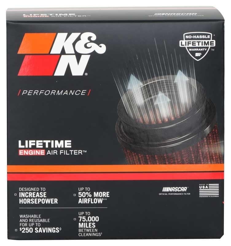 Round Air Filter: High Performance, Premium, Washable, Replacement Engine