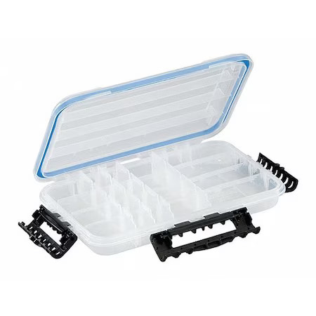 Plano 364010 Adjustable Compartment Box With 5 To 20 Compartments, Plastic,