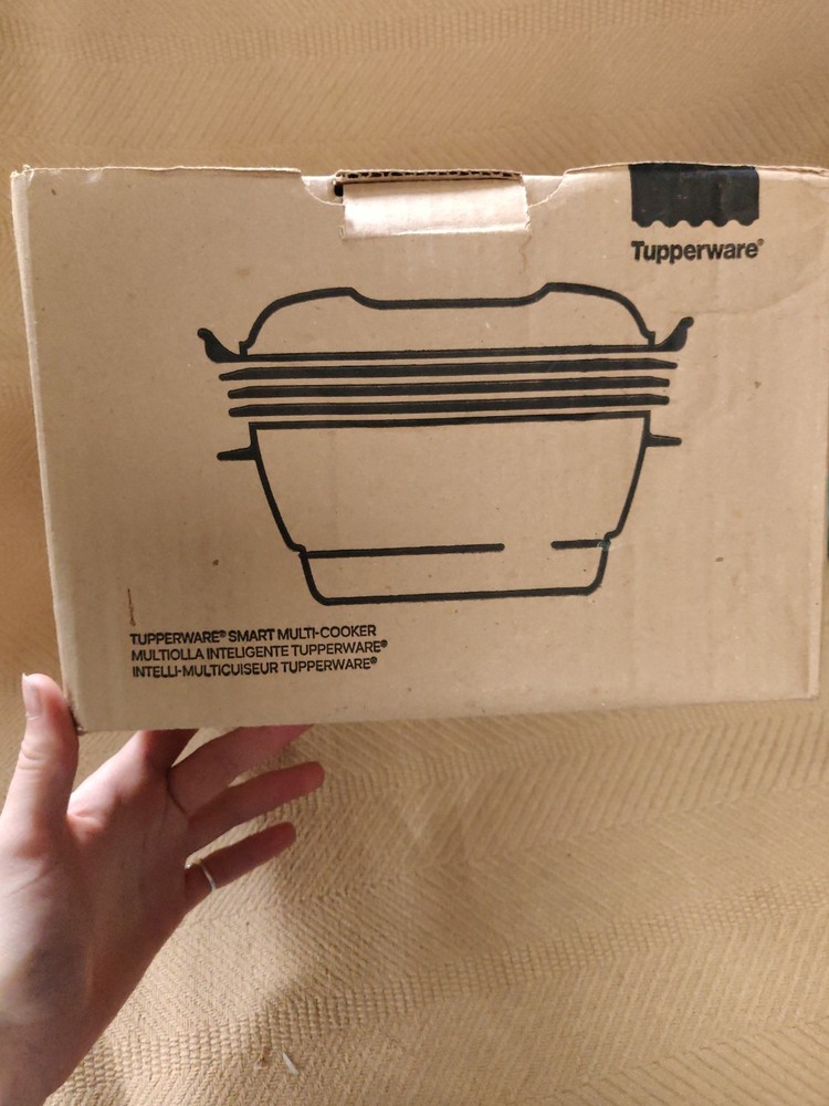 Tupperware Smart Multi Cooker Dark Blue Microwave Steamer