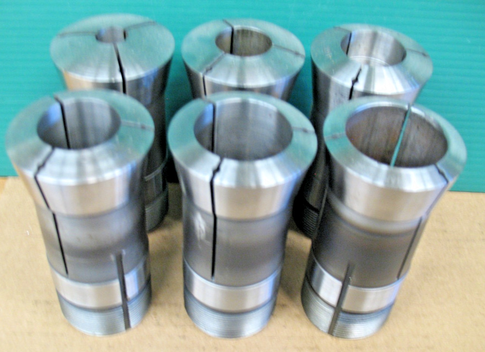 HARDINGE 16C "E" EMERGENCY COLLETS 6PCS ***VGC***