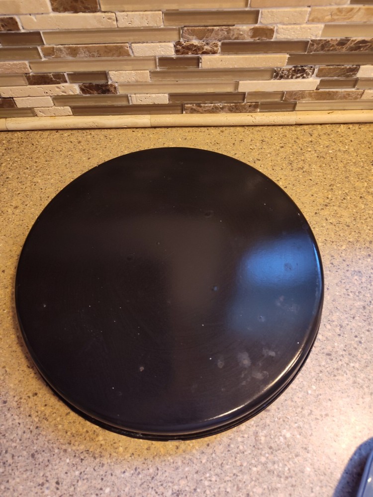 NuWave Oven Pizza Bamboo Cutting Board Round 14" Pizza Liner & Pan