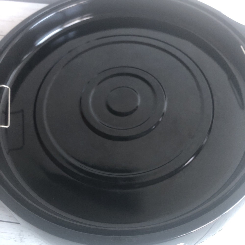 Nuwave Pro Plus Infrared Oven Replacement Drip Pan Rack & Bottom Black Base Part